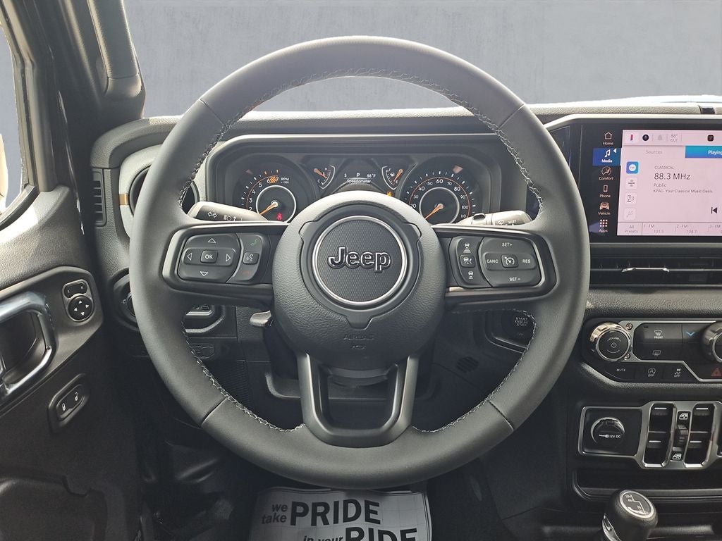 2025 Jeep Wrangler WRANGLER 4-DOOR SPORT S