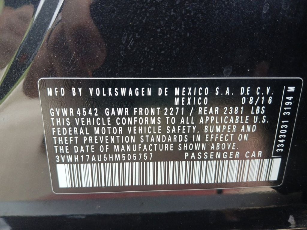 2017 Volkswagen Golf Alltrack TSI SEL 4Motion