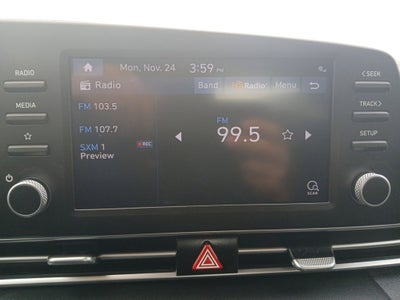 2022 Hyundai Elantra Hybrid Blue