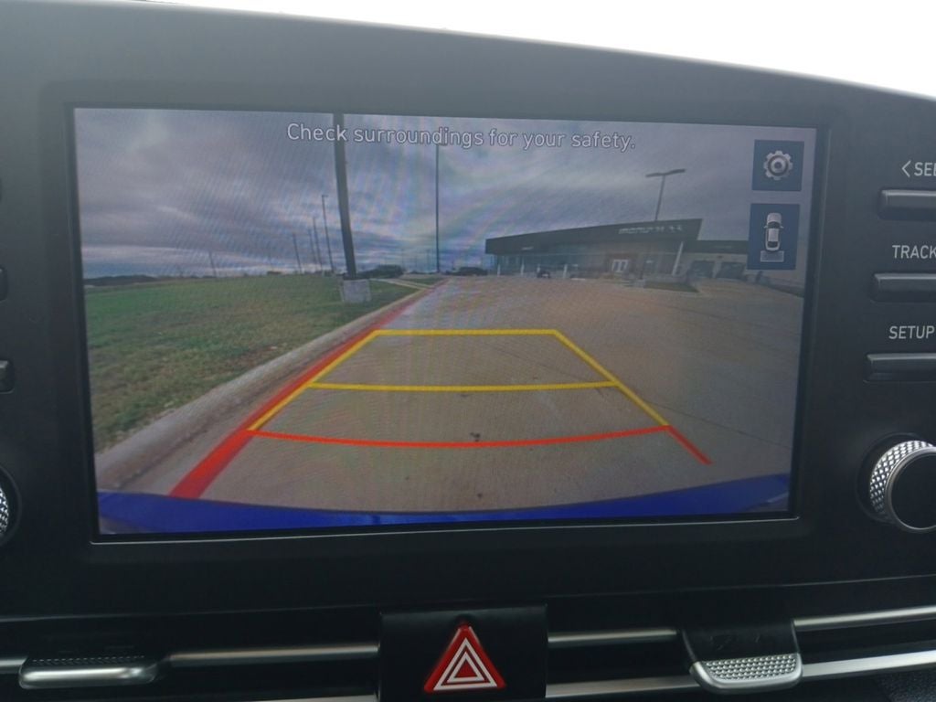 2022 Hyundai Elantra Hybrid Blue