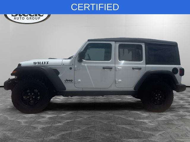 2025 Jeep Wrangler 4-Door Willys 4x4