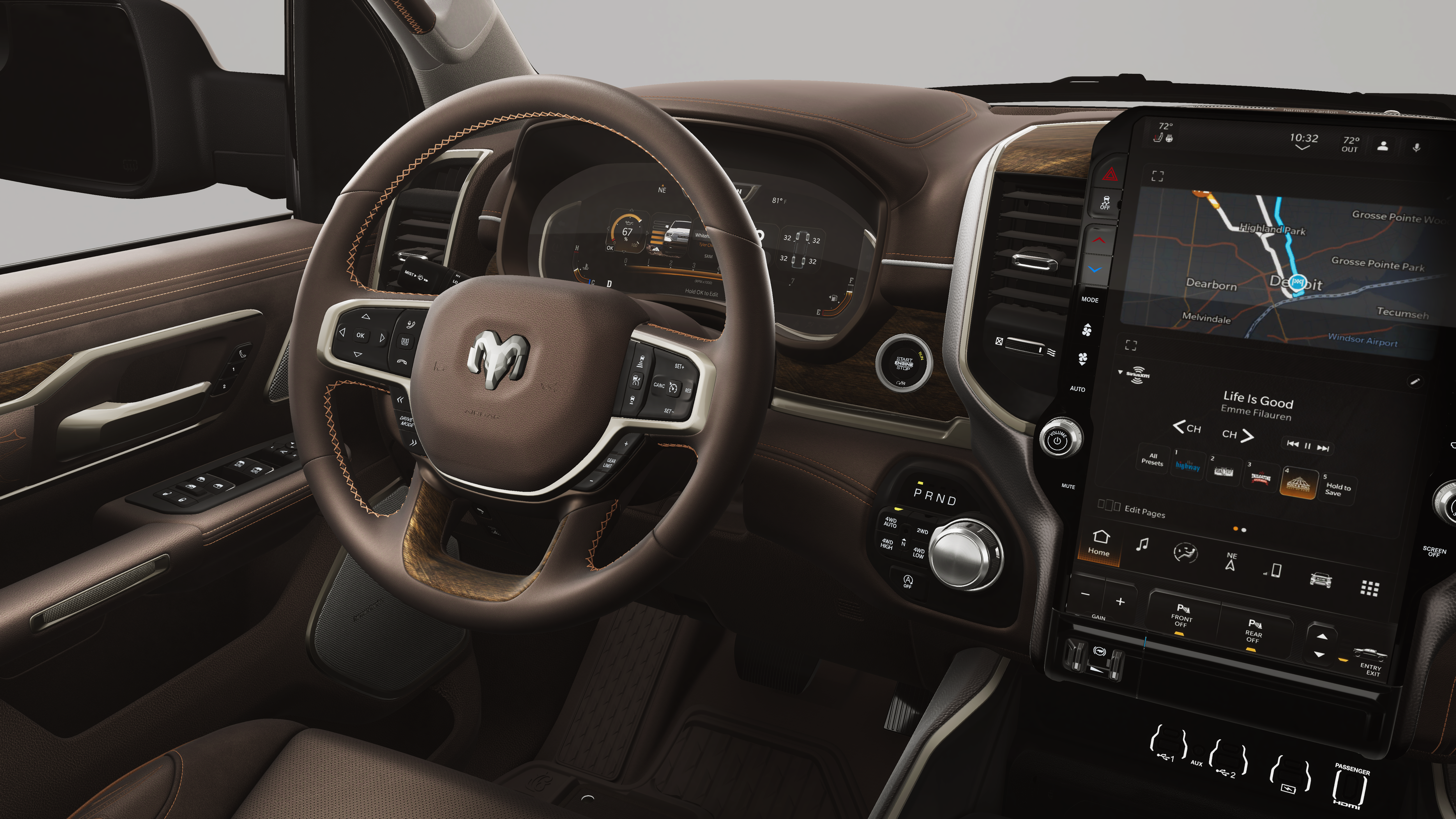 2026 RAM Ram 1500 RAM 1500 LIMITED LONGHORN CREW CAB 4X4 5'7' BOX